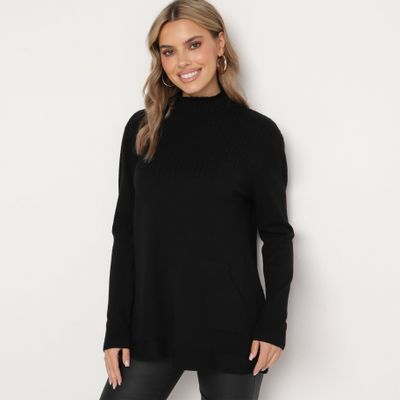 Sweter damski na zimę born2be ze sklepu: born2be.pl w kategorii: Swetry damskie - zdjęcie 054DCF2-170-2564_362938