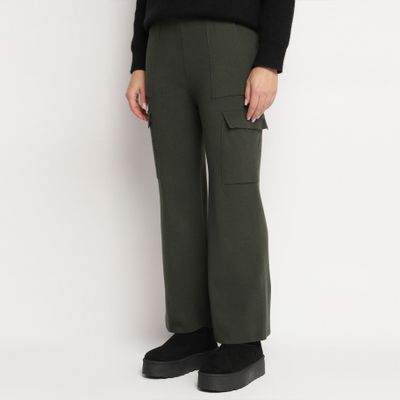 Spodnie damskie w stylu retro born2be ze sklepu: born2be.pl w kategorii: Spodnie damskie - zdjęcie 054DCF2-170-2564_362944
