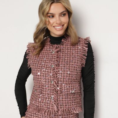 Kamizelka damska casual born2be ze sklepu: born2be.pl w kategorii: Kamizelki damskie - zdjęcie 054DCF2-170-2564_363140