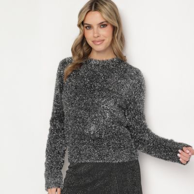 Sweter damski na zimę born2be ze sklepu: born2be.pl w kategorii: Swetry damskie - zdjęcie 054DCF2-170-2564_363151