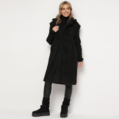 Płaszcz damski casual born2be ze sklepu: born2be.pl w kategorii: Płaszcze damskie - zdjęcie 054DCF2-170-2564_363610