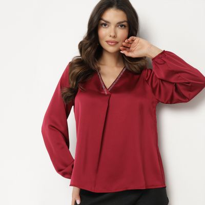 Bluzka damska casual born2be ze sklepu: born2be.pl w kategorii: Bluzki damskie - zdjęcie 054DCF2-170-2564_363725