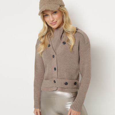 Sweter damski casual born2be ze sklepu: born2be.pl w kategorii: Swetry damskie - zdjęcie 054DCF2-170-2564_364423