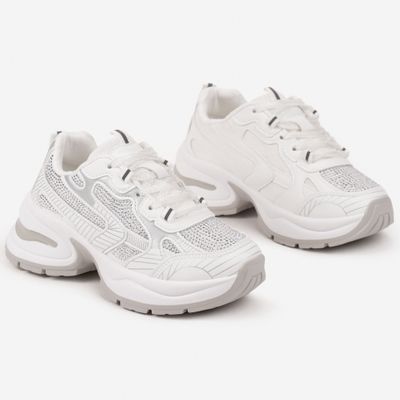 Buty sportowe damskie na wiosnę born2be ze sklepu: born2be.pl w kategorii: Buty sportowe damskie - zdjęcie 054DCF2-170-2564_364972