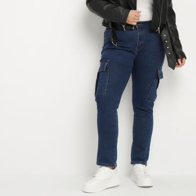 Jeansy damskie casual born2be ze sklepu: born2be.pl w kategorii: Jeansy damskie - zdjęcie 054DCF2-170-2564_365020