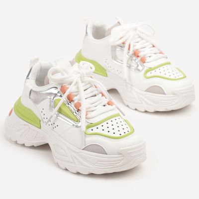 Buty sportowe damskie na wiosnę born2be ze sklepu: born2be.pl w kategorii: Buty sportowe damskie - zdjęcie 054DCF2-170-2564_365203