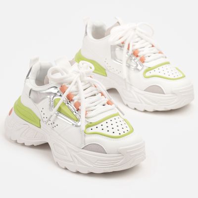 Buty sportowe damskie na wiosnę born2be ze sklepu: born2be.pl w kategorii: Buty sportowe damskie - zdjęcie 054DCF2-170-2564_365203