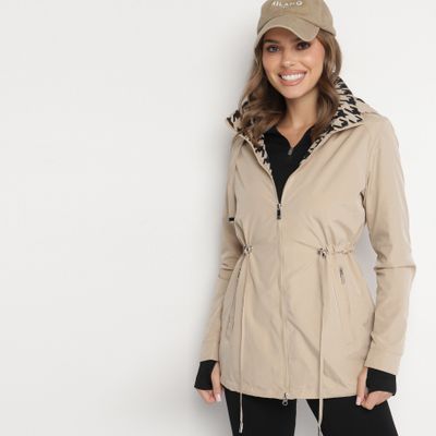 Parka damska na jesień born2be ze sklepu: born2be.pl w kategorii: Parki damskie - zdjęcie 054DCF2-170-2564_365366