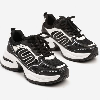 Buty sportowe damskie na wiosnę born2be ze sklepu: born2be.pl w kategorii: Buty sportowe damskie - zdjęcie 054DCF2-170-2564_365603