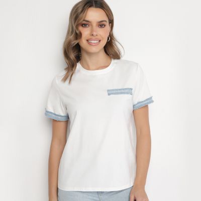 Bluzka damska casual na wiosnę born2be ze sklepu: born2be.pl w kategorii: Bluzki damskie - zdjęcie 054DCF2-170-2564_366171