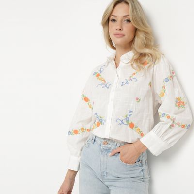 Koszula damska casual born2be ze sklepu: born2be.pl w kategorii: Koszule damskie - zdjęcie 054DCF2-170-2564_366538
