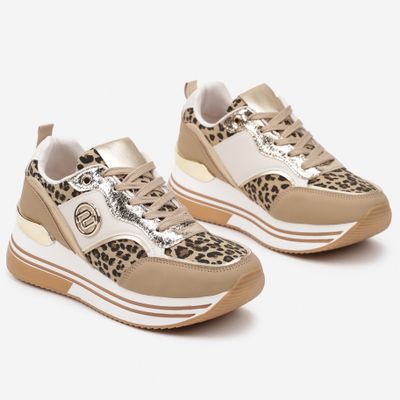 Buty sportowe damskie na wiosnę born2be ze sklepu: born2be.pl w kategorii: Buty sportowe damskie - zdjęcie 054DCF2-170-2564_366828