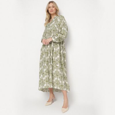 born2be - Sukienka trapezowa casual ze sklepu: born2be.pl w kategorii: Sukienki - zdjęcie 054DCF2-170-2564_367373