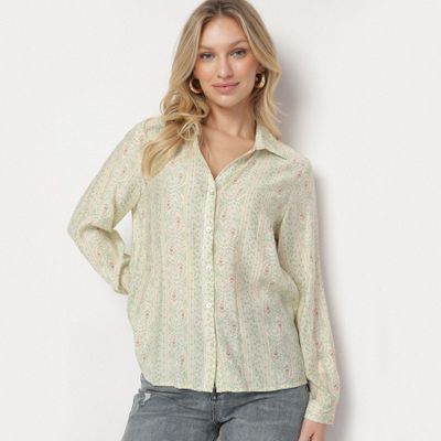 Koszula damska casual born2be ze sklepu: born2be.pl w kategorii: Koszule damskie - zdjęcie 054DCF2-170-2564_367586