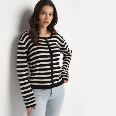 Sweter damski casual born2be ze sklepu: born2be.pl w kategorii: Swetry damskie - zdjęcie 054DCF2-170-2564_368188