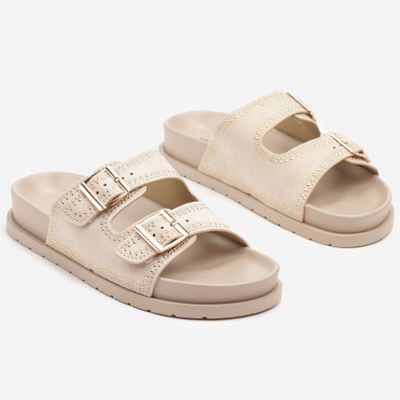 born2be - Klapki damskie na lato ze sklepu: born2be.pl w kategorii: Klapki damskie - zdjęcie 054DCF2-170-2564_368291