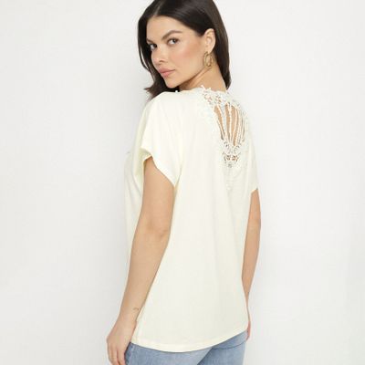 Bluzka damska boho na wiosnę born2be ze sklepu: born2be.pl w kategorii: Bluzki damskie - zdjęcie 054DCF2-170-2564_370471