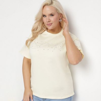 born2be - Bluzka damska casual na wiosnę ze sklepu: born2be.pl w kategorii: Bluzki damskie - zdjęcie 054DCF2-170-2564_370543
