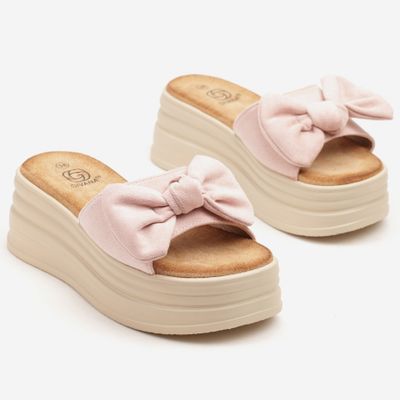 Klapki damskie na lato born2be ze sklepu: born2be.pl w kategorii: Klapki damskie - zdjęcie 054DCF2-170-2564_371069