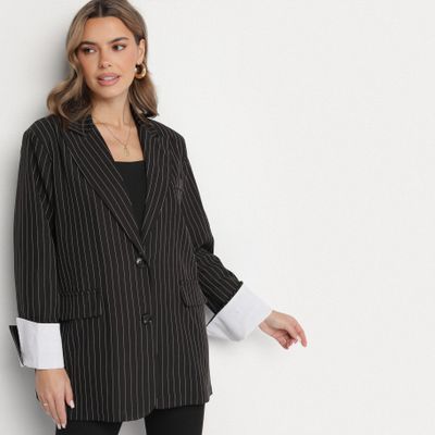 Marynarka casual jesienny born2be ze sklepu: born2be.pl w kategorii: Marynarki damskie - zdjęcie 054DCF2-170-2564_371976