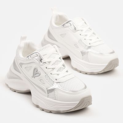 Buty sportowe damskie na wiosnę born2be ze sklepu: born2be.pl w kategorii: Buty sportowe damskie - zdjęcie 054DCF2-170-2564_372042