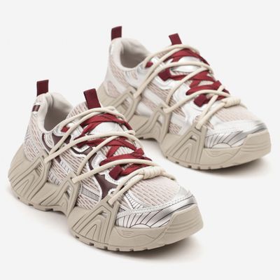 Buty sportowe damskie na wiosnę born2be ze sklepu: born2be.pl w kategorii: Buty sportowe damskie - zdjęcie 054DCF2-170-2564_372309
