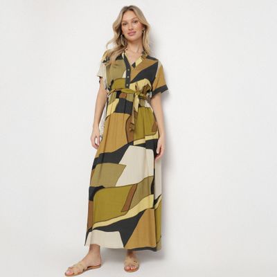 born2be - Sukienka wiosenna ze sklepu: born2be.pl w kategorii: Sukienki - zdjęcie 054DCF2-170-2564_372845