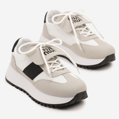 Buty sportowe damskie wiosenne born2be ze sklepu: born2be.pl w kategorii: Buty sportowe damskie - zdjęcie 054DCF2-170-2564_374099