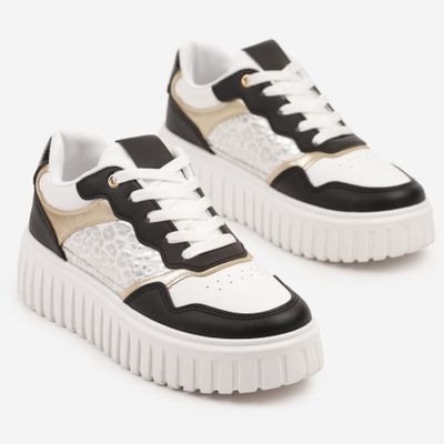 Buty sportowe damskie na wiosnę born2be ze sklepu: born2be.pl w kategorii: Buty sportowe damskie - zdjęcie 054DCF2-170-2564_374271