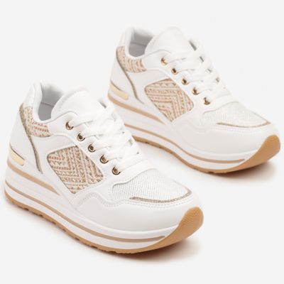 Buty sportowe damskie casualowe born2be ze sklepu: born2be.pl w kategorii: Buty sportowe damskie - zdjęcie 054DCF2-170-2564_374273