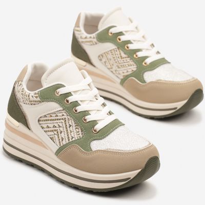 Buty sportowe damskie na wiosnę born2be ze sklepu: born2be.pl w kategorii: Buty sportowe damskie - zdjęcie 054DCF2-170-2564_374666
