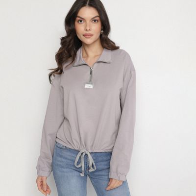 Bluza damska jesienna casual born2be ze sklepu: born2be.pl w kategorii: Bluzy damskie - zdjęcie 054DCF2-170-2564_375377