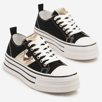 born2be - Trampki damskie na wiosnę ze sklepu: born2be.pl w kategorii: Trampki damskie - zdjęcie 054DCF2-170-2564_376169