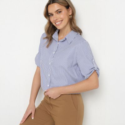 Koszula damska casual born2be ze sklepu: born2be.pl w kategorii: Koszule damskie - zdjęcie 054DCF2-170-2564_376382