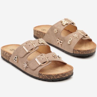 Klapki damskie na lato born2be ze sklepu: born2be.pl w kategorii: Klapki damskie - zdjęcie 054DCF2-170-2564_377219