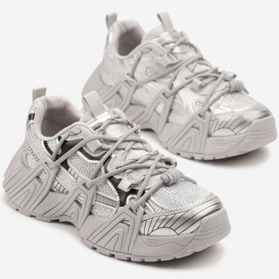 born2be - Buty sportowe damskie na wiosnę ze sklepu: born2be.pl w kategorii: Buty sportowe damskie - zdjęcie 054DCF2-170-2564_377593