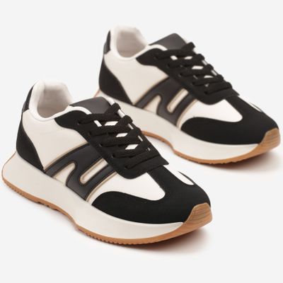 Buty sportowe damskie na wiosnę born2be ze sklepu: born2be.pl w kategorii: Buty sportowe damskie - zdjęcie 054DCF2-170-2564_377606