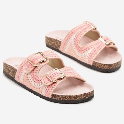 Klapki damskie na lato born2be ze sklepu: born2be.pl w kategorii: Klapki damskie - zdjęcie 054DCF2-170-2564_377630