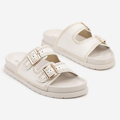 born2be - Klapki damskie na lato ze sklepu: born2be.pl w kategorii: Klapki damskie - zdjęcie 054DCF2-170-2564_377631