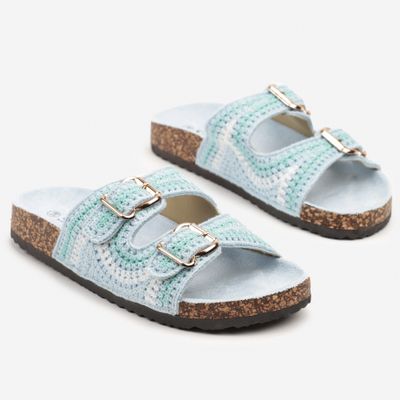Klapki damskie na lato born2be ze sklepu: born2be.pl w kategorii: Klapki damskie - zdjęcie 054DCF2-170-2564_377633