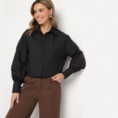 born2be - Koszula damska casual jesienna ze sklepu: born2be.pl w kategorii: Koszule damskie - zdjęcie 054DCF2-170-2564_378151