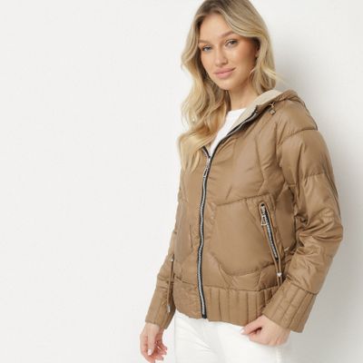 Kurtka damska casual born2be ze sklepu: born2be.pl w kategorii: Kurtki damskie - zdjęcie 054DCF2-170-2564_378394