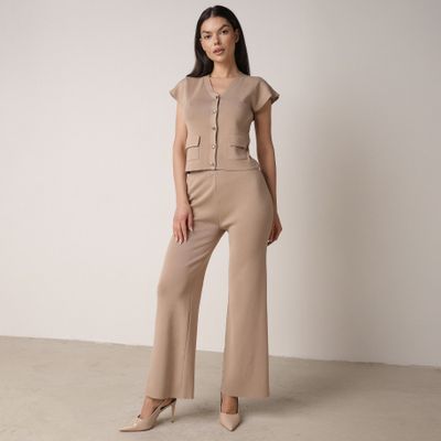 born2be - Kombinezon damski casual ze sklepu: born2be.pl w kategorii: Kombinezony damskie - zdjęcie 054DCF2-170-2564_378539