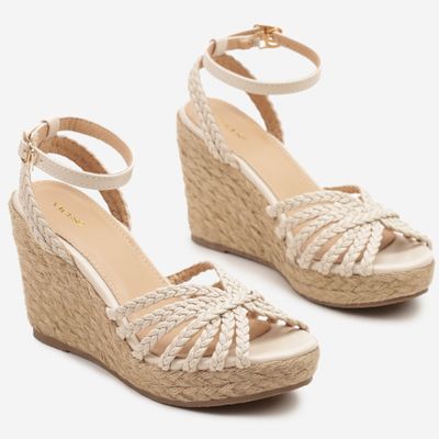 Espadryle damskie na wiosnę born2be ze sklepu: born2be.pl w kategorii: Espadryle damskie - zdjęcie 054DCF2-170-2564_378702