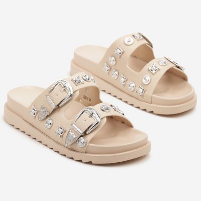 Klapki damskie na lato born2be ze sklepu: born2be.pl w kategorii: Klapki damskie - zdjęcie 054DCF2-170-2564_379527