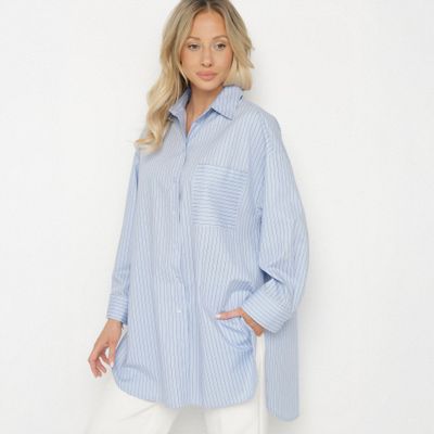 Koszula damska casual born2be ze sklepu: born2be.pl w kategorii: Koszule damskie - zdjęcie 054DCF2-170-2564_379611