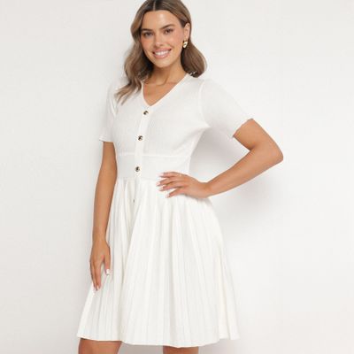Sukienka casual elegancka born2be ze sklepu: born2be.pl w kategorii: Sukienki - zdjęcie 054DCF2-170-2564_379638