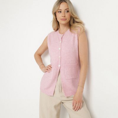 Kamizelka damska casual born2be ze sklepu: born2be.pl w kategorii: Kamizelki damskie - zdjęcie 054DCF2-170-2564_380000