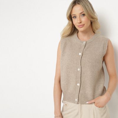 Kamizelka damska casual born2be ze sklepu: born2be.pl w kategorii: Kamizelki damskie - zdjęcie 054DCF2-170-2564_380103