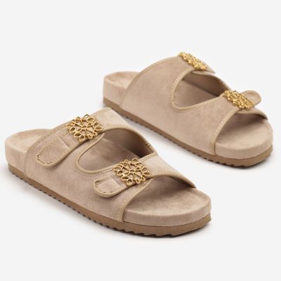 Klapki damskie na lato born2be ze sklepu: born2be.pl w kategorii: Klapki damskie - zdjęcie 054DCF2-170-2564_381371